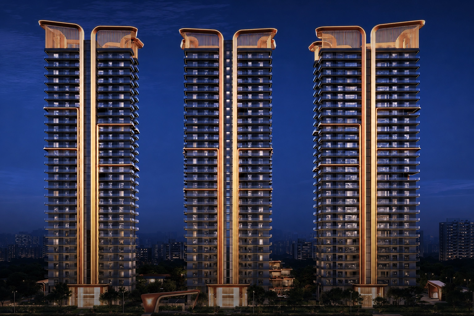 Ashtech Presidential Towers Luxury Residences Sector 12 Greater Noida West
