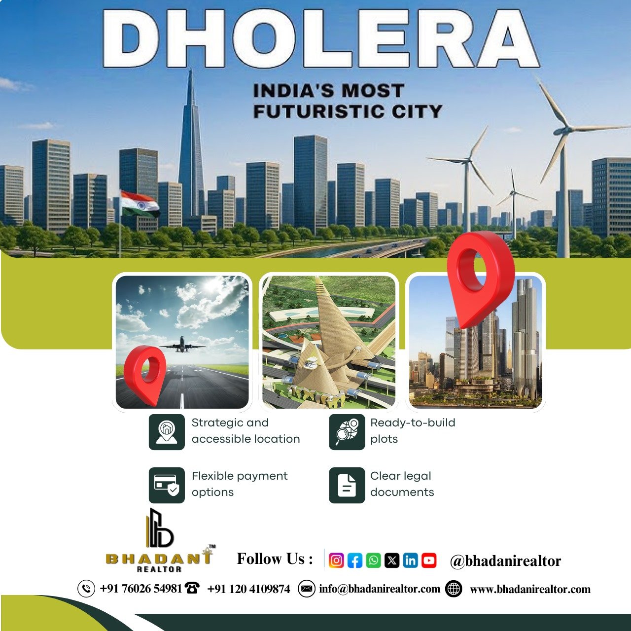 Affordable Investment Plot in Dholera