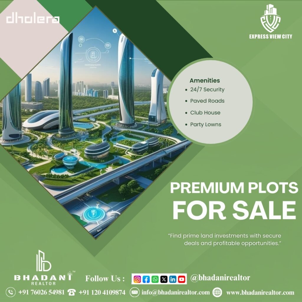 dholera smart city land price