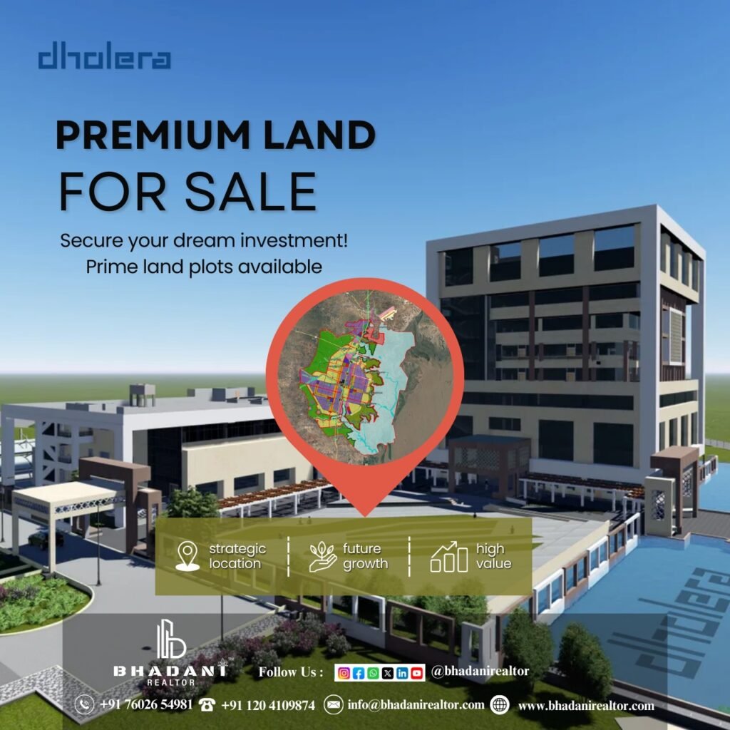 dholera smart city land
