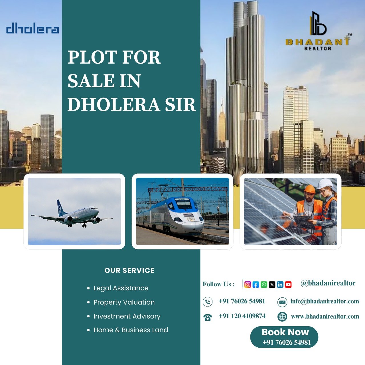 Why Dholera, Gujarat, Is the Hottest Destination for Plot Buyers in 2025
