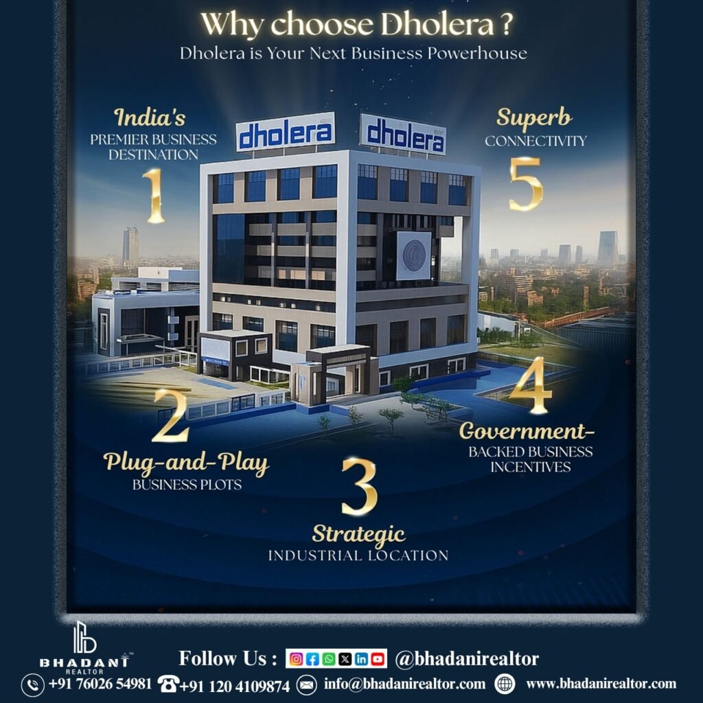 Dholera में कंपनियों का निवेश