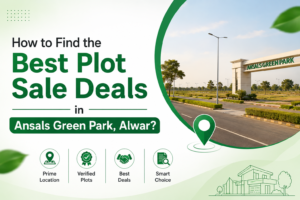 How to find plot in Ansal Green Park, Alwar