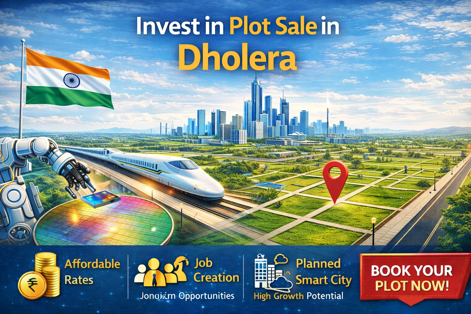 Invest in Plot Sale in Dholera
