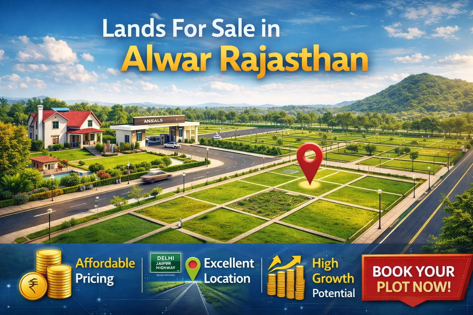 Lands For Sale in Alwar Rajasthan