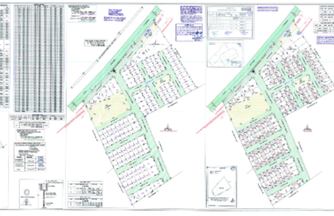 Santioned layout