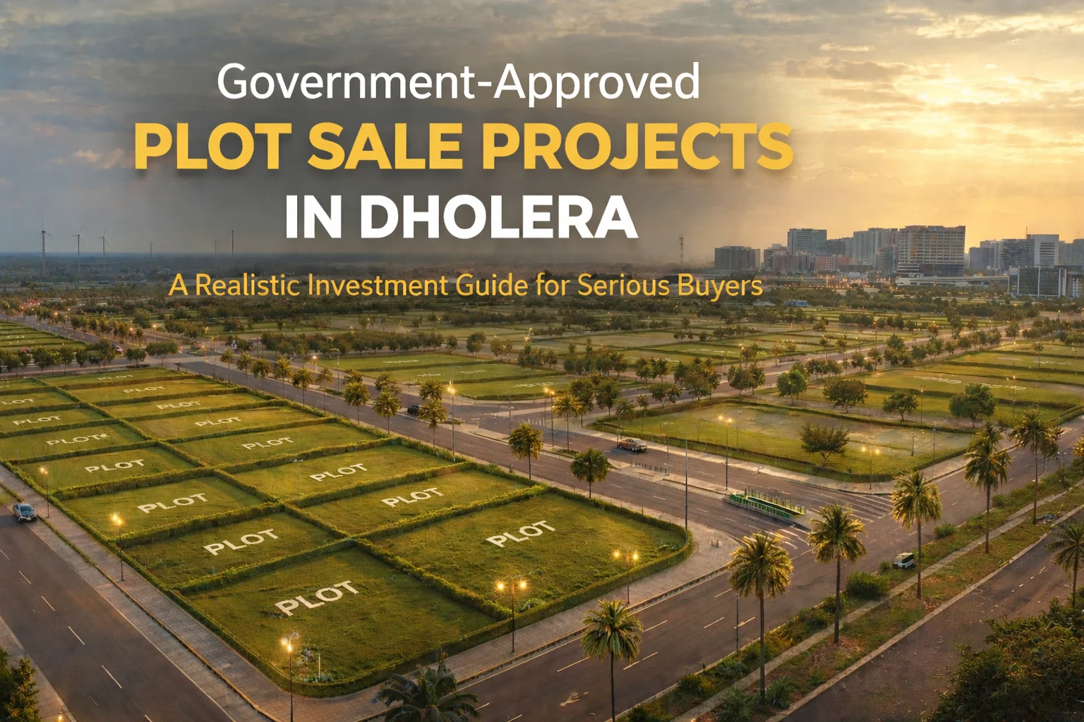 Government-Approved Plot Sale Projects in Dholera