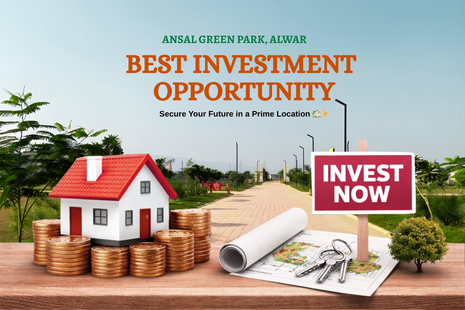 Plots for Sale in Ansals Green Park Alwar: A Practical Investor’s Guide