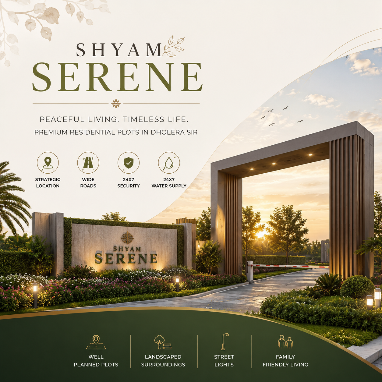 Residential Plots in Dholera SIR