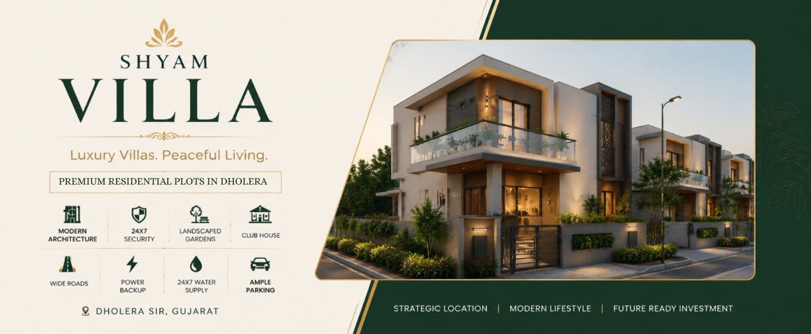 Shyam Villa, Residential Plots