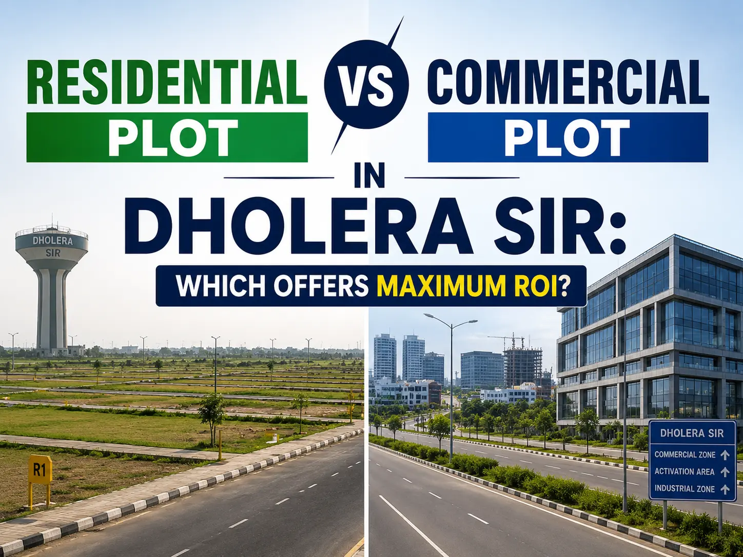 commercial plot in dholera