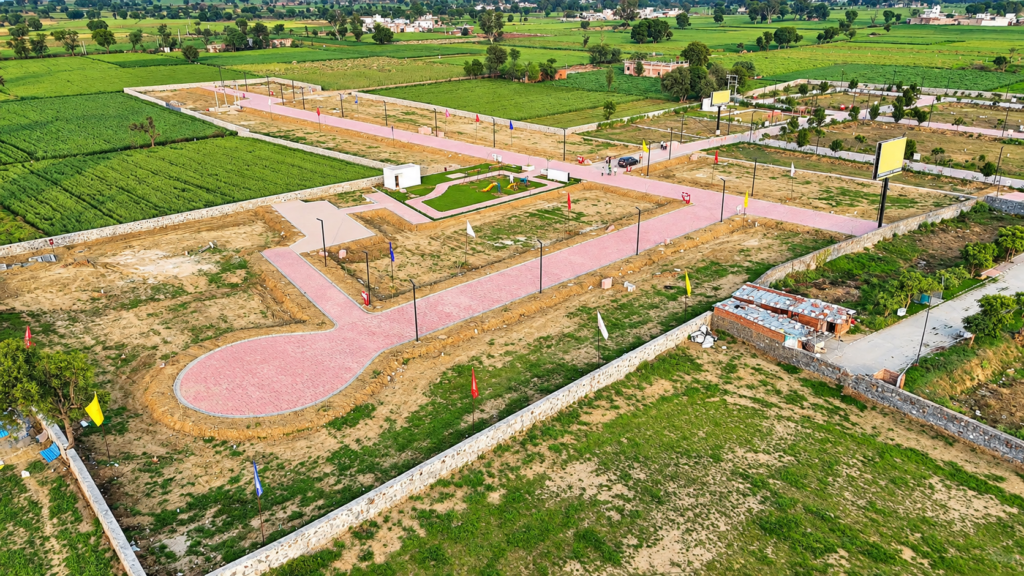Plots in Ansals Green Park Alwar